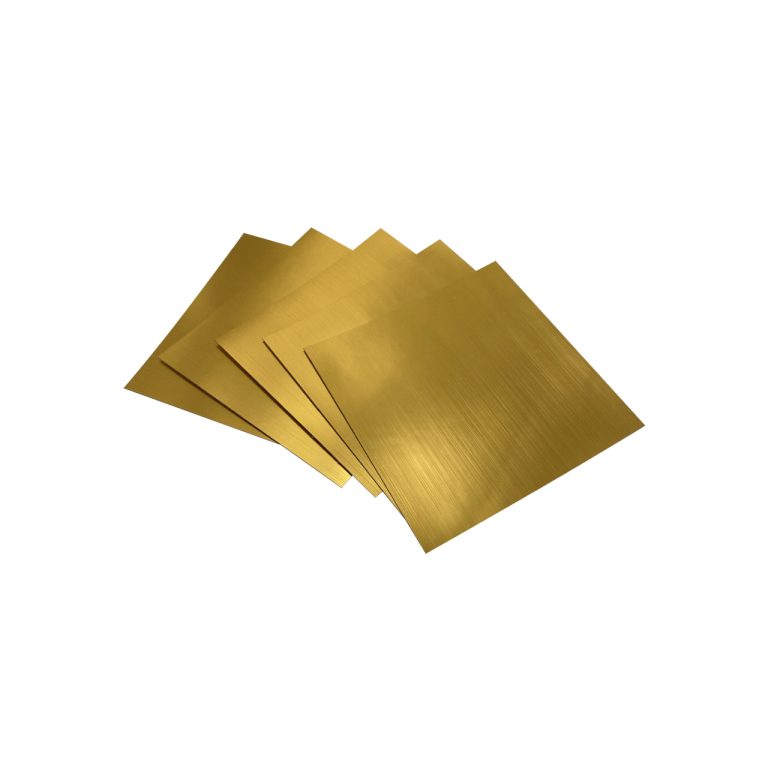 ورق مولتی استایل طلایی پشت چسبدار نازک 0.3 میل طرح خشدار